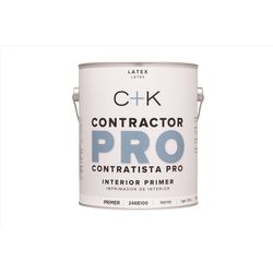 Ace Contractor Pro Primer - Goes on White Flat Latex Primer 1 gal