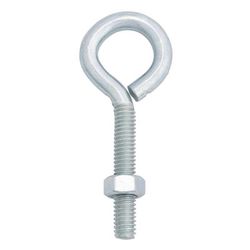 Hampton 5/16 in. X 3-1/4 in. L Zinc-Plated Steel Eyebolt Nut Included