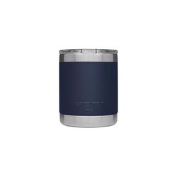 YETI Rambler 10 oz Navy BPA Free Lowball Tumbler with MagSlider Lid