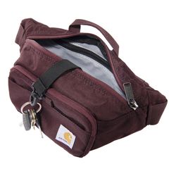 Carhartt Brown Classic Waist Bag 6 in. H X 12 in. W