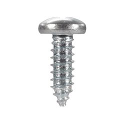HILLMAN No. 14 Ga. X 3/4 in. L Phillips Pan Head Sheet Metal Screws 100 pk