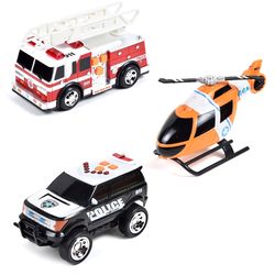 Sunny Days Maxx Action Mini Rescue Vehicles Multicolored
