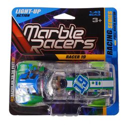 SD Toyz Marble Racers Racing Light-Up Race Car Multicolored