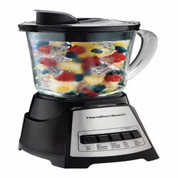 Hamilton Beach Power Elite Black Metal/Plastic Blender 40 oz 12 speed