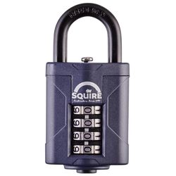 Squire 2.80 in. H X 1.57 in. W X 0.87 in. L Hardened Steel 4-Digit Combination Combination Padlock