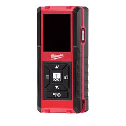 Milwaukee 4.5 in. L X 2 in. W Laser Distance Meter 330 ft. Black/Red 1 pc
