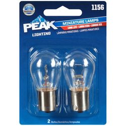 Peak Incandescent Parking/Stop/Tail/Turn Miniature Automotive Bulb 1156