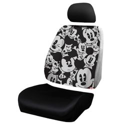 Plasticolor Disney Black/White Seat Cover 3 pk