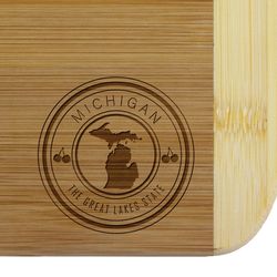 Totally Bamboo 11 in. L X 8.75 in. W X 0.59 in. Bamboo Cutting Board