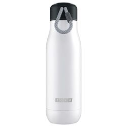Zoku 18 oz White BPA Free Vacuum Insulated Bottle