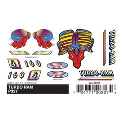 PineCar Stick On Decals Multicolored