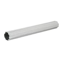 Amerimax 3 in. H X 3 in. W X 120 in. L Metallic Galvanized Steel Corrugated Pipe