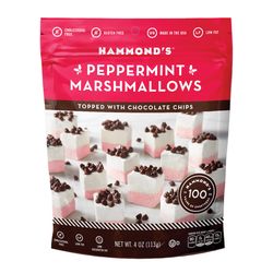 Hammond's Candies Peppermint Marshmallows 4 oz Bagged