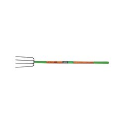 Ames 4 Tine Forged Steel Manure Fork 48 in. Wood Handle