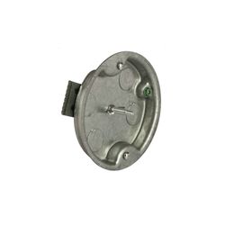 Raco Old Work 6 cu in Round Steel Ceiling Fan Pan Gray