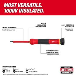 Milwaukee Multi-Bit Screwdriver 1 each