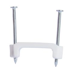 Gardner Bender 1/2 in. W Plastic Insulated Cable Staple 100 pk