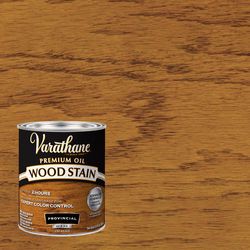 Varathane Premium Semi-Transparent Provincial Oil-Based Urethane Modified Alkyd Wood Stain 1 qt