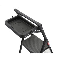 Lift Ladders 4.19 ft. H Steel Step Ladder Type IA 300 lb. cap.