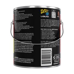 Flex Seal Family of Products Flex Seal Black Liquid Rubber Sealant Coating 128 fl. oz.