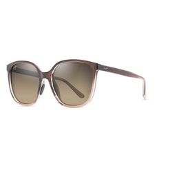 Maui Jim Good Fun Sunglasses Women's Rootbeer Fade Frame HCL Bronze Lens Polarized