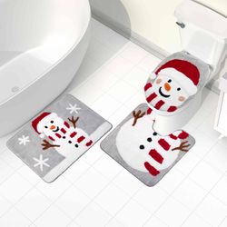 Avanti Linens Multicolored Polyester 3-Piece Bath Rug Set