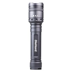 Dorcy DieHard 3000 lm Gray LED Flashlight AA Battery
