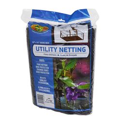 American Nettings & Fabric 84 in. H X 50 ft. W Black Polypropylene Garden Net Trellis