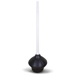 Korky Toilet Plunger 18 in. L X 6 in. D