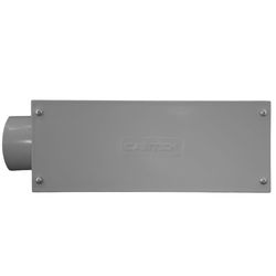 Cantex 2-1/2 in. D PVC Conduit Body For PVC 1 pk