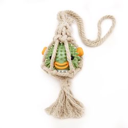 Kikkerland Kobe For Dog TPR Pufferfish Tug Toy 1 pk
