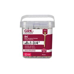 GRK Fasteners No. 8 X 1-3/4 in. L Star Climatek W-Cut Multi-Purpose Screws 925 pk