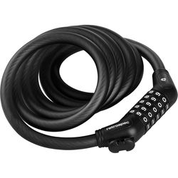 Retrospec Steel Cable Bike Locks Matte Black
