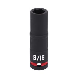 CRAFTSMAN 9/16 in. X 1/2 in. drive SAE 6 Point Deep Impact Socket 1 pc