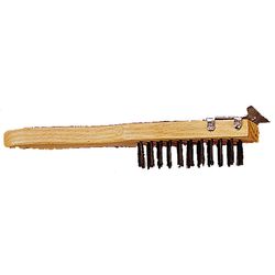 Linzer 1.5 in. W X 11 in. L Steel Wire Brush with Scraper