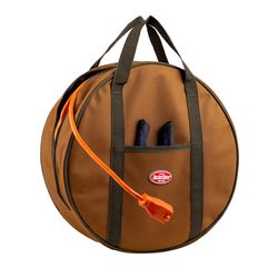 Bucket Boss 14 in. W X 14 in. H Polyester Cable Organizer 1 pocket Brown