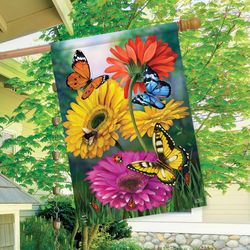Briarwood Lane House Flag 28 in. H X 40 in. W