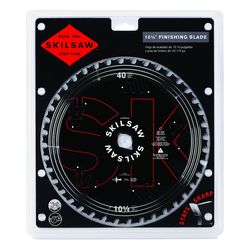 SKIL 10-1/4 in. D X 13/16 in. Carbide Tipped Circular Saw Blade 40 teeth 1 pc