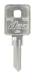 HILLMAN 1603 TM-3 TRI-MARK House/Office Universal Key Blank Single Silver