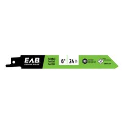 Exchange-A-Blade 6 in. drive Bi-Metal Reciprocating Saw Blade 24 TPI 1 pk