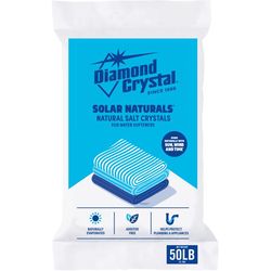 Diamond Crystal Solar Naturals Water Softener Salt Crystal 50 lb