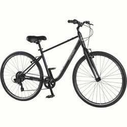 Retrospec Barron (2.1) Unisex Hybrid Road Bicycle Matte Black