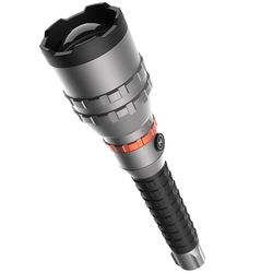 NEBO Davinci 12000 lm Storm Gray LED Rechargeable Rechargeable Flashlight 26650 Battery