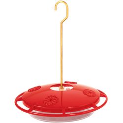 Aspects HummZinger Ultra Hummingbird 12 oz Polycarbonate Hummingbird Feeder Nectar Bird Feeder 4 por
