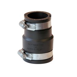 Fernco Schedule 40 1-1/2 in. Hub each X 1-1/4 in. D Hub PVC Flexible Coupling