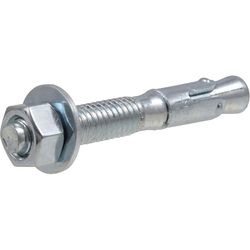 HILLMAN 3/8 in. D X 2-3/4 in. L Steel Round Head Wedge Anchor 25 pc