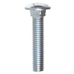 HILLMAN 1/2 in. X 2-1/2 in. L Zinc-Plated Steel Carriage Bolt 50 pk