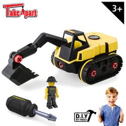 Stanley Jr. Excavator Toy Black/Yellow
