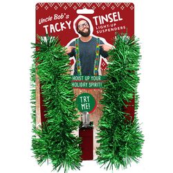 Uncle Bob's 44 in. L X 2 in. W Polyester Light Up Suspenders Assorted 1 pk