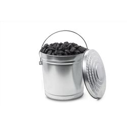 Behrens Gray Locking Lid Metal Pet Food Storage Container For All Pets